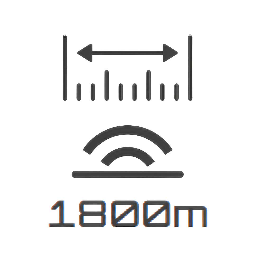 1800m